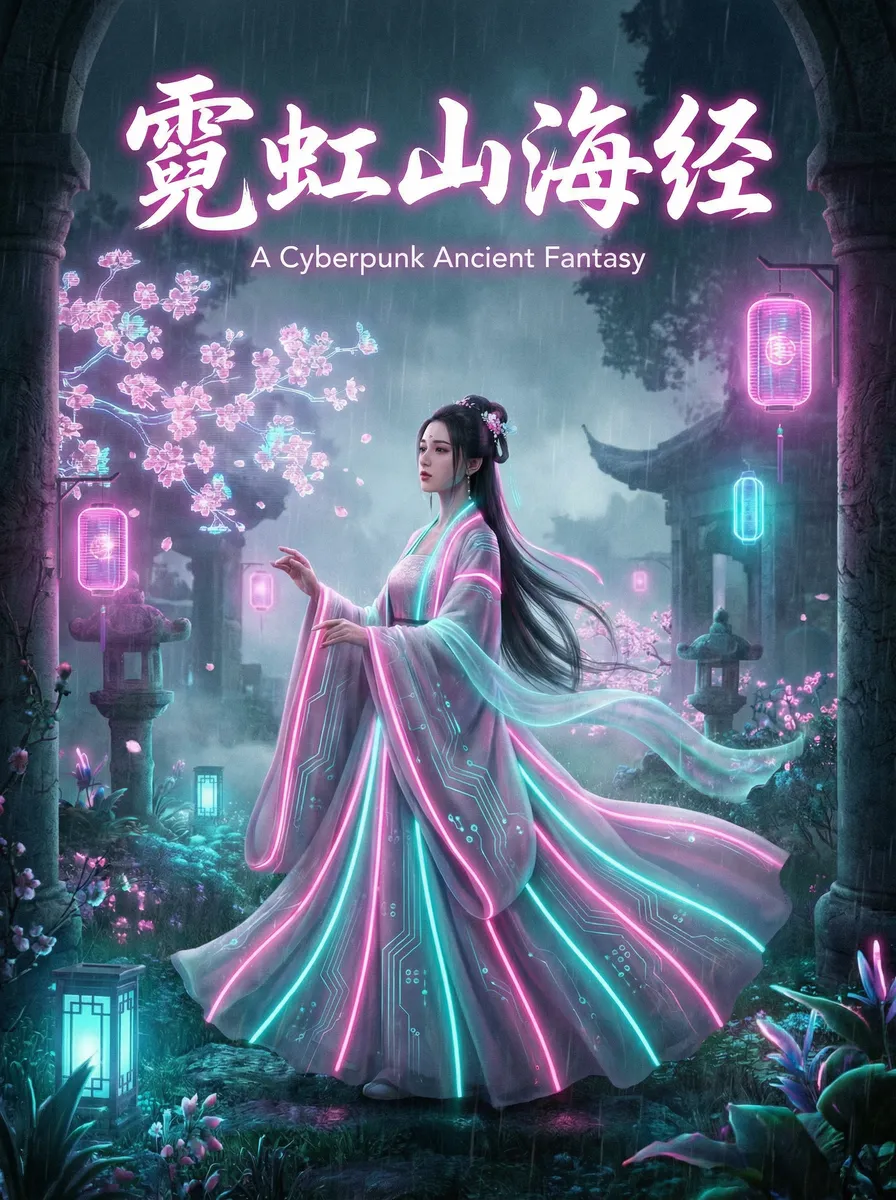任你懆这里只有精品4 古风奇缘短剧 - 霓虹山海经海报